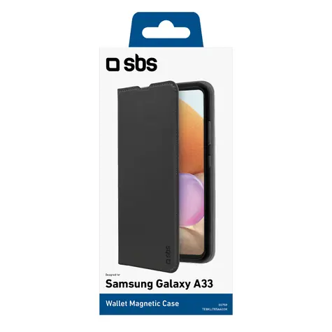 SBS Book Wallet Lite púzdro pre Samsung Galaxy A33 čierna