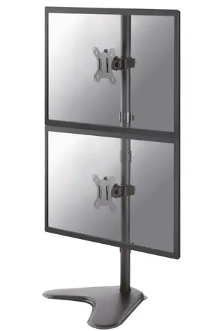 Neomounts by Newstar stolný držiak pre dva monitory 10-32" / max. nosnosť pre 1 monitor 6 kg / VESA 100x100 & 75 x75 mm