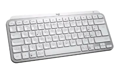 Logitech Wireless MX mini US sivá / Bezdrôtová klávesnica / podsvietená / US verzia / dopredaj