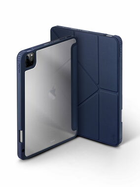 UNIQ Moven Antimikrobiálne púzdro pre Apple iPad Pro 11 (2021) - SLATE BLUE (modrá)