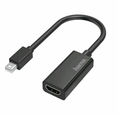 Hama 200332 redukcia Mini DisplayPort samec na HDMI samica / 4K/UHD