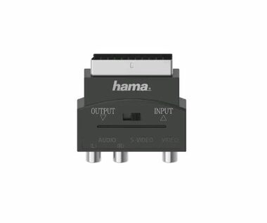 Hama 205268 redukcia SCART na 3cinch AV + S-video / IN/OUTs