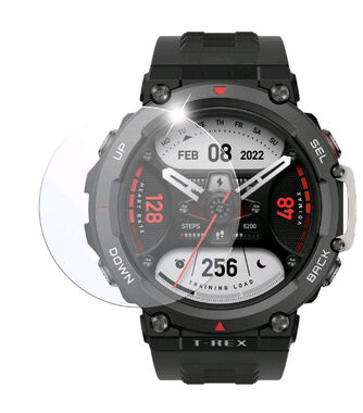 FIXED Ochranné tvrdené sklo pre smartwatch Amazfit T-Rex 2 číra / 2ks