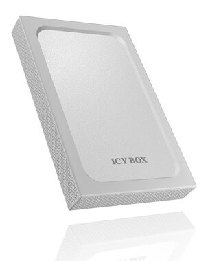 Icy Box IB-254U3 strieborná / Externý box pre 2.5&quot; HDD/SSD / SATAI/II/III / USB 3.2 C
