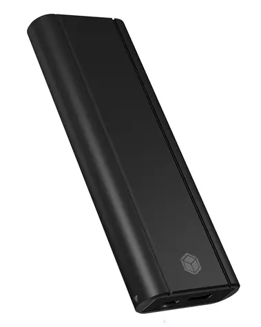 Icy Box IB-1807MT-C31 čierna / Externý box pre M.2 / M.2 NVMe / USB 3.2 C