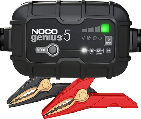 NOCO GENIUS5 nabíjačka akumulátorov / 6V/12V - 5A / až do 120 Ah / 9 módov