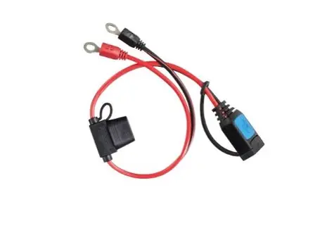 Victron kábel s okami M6 a 30A poistkou pre nabíjačky BlueSmart IP65