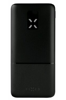 FIXED Powerbanka Zen 20 s LCD displejom a výstupom PD 20W čierna / 20 000 mAh