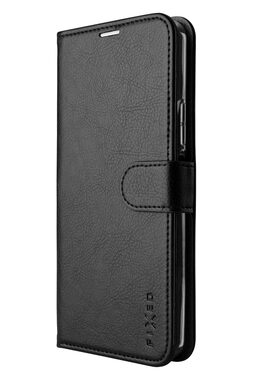 FIXED Opus Puzdro typu kniha pre Motorola Moto Edge 30 Neo čierna
