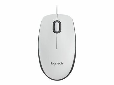 Logitech M100 biela (910-006764) / optická myš / USB