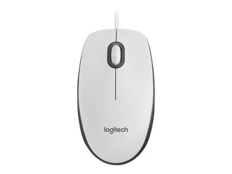 Logitech M100 biela (910-006764) / optická myš / USB