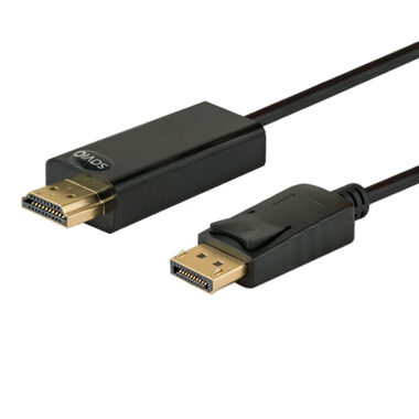 SAVIO CL-56 Kábel DisplayPort - HDMI AM/M 1.5m