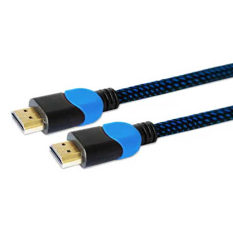 SAVIO GCL-02 Kábel HDMI A - HDMI AM/M 1.8m čierno-modrá