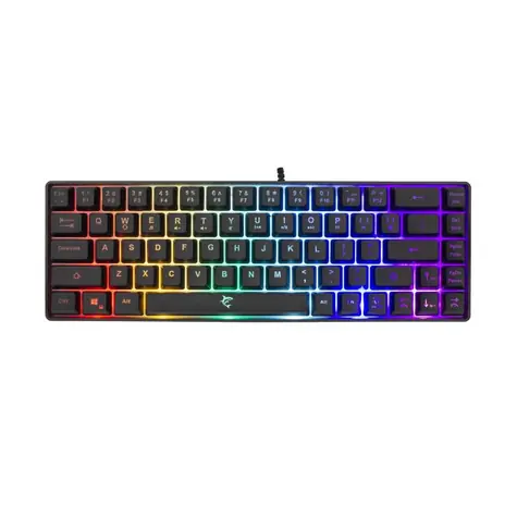 White Shark GK-2201 RONIN čierna / Herná klávesnica / membránová / Compact / US Layout / USB