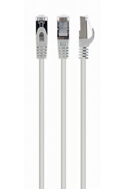 Gembird PP6A-LSZHCU CAT6A SFTP 0.25 m biela