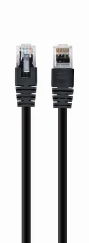Gembird UTP CAT5E 10m čierna / patch kábel / s ochranou
