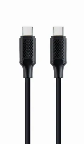 Gembird USB-C (M) - USB-C (M) 2.0 kábel / 1.5m / PD / čierny