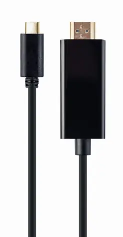 Gembird adaptér USB Typ-C (M) na HDMI (M) 2m čierna