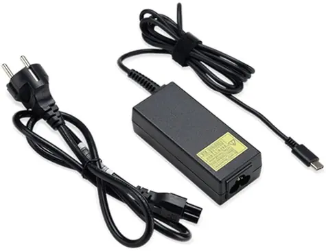 Acer AC adaptér 65W čierna / USB-C