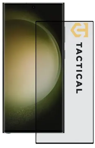 Tactical Glass Shield 5D sklo pre Samsung Galaxy S23 Ultra čierna