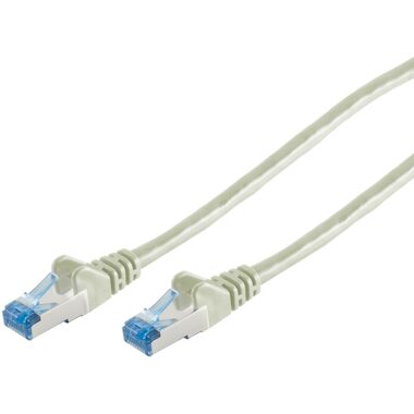OEM Patch kábel CAT6a RJ45 S/FTP 0.25m šedá
