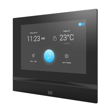 2N ATEUS-91378601 Indoor View čierna / vnútorná video jednotka / 7&quot; dotykový HD displej / PoE / 10 100BaseT / RJ-45