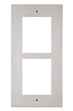 2N ATEUS-9155012 IP Verso nikel - rámček pre inštaláciu do steny / 2 moduly