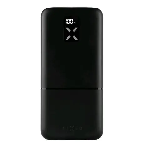 FIXED Zen 30 Powerbanka s LCD displejom a výstupom PD 20W čierna / 30 000 mAh