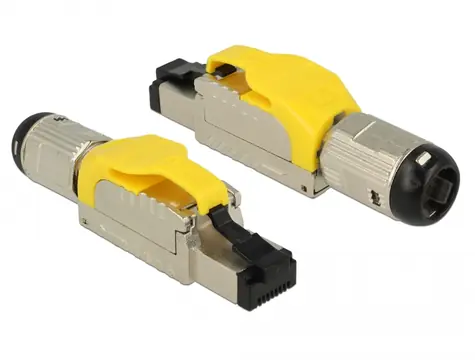 DeLock Konektor RJ45 zostava Cat.6A / kovový