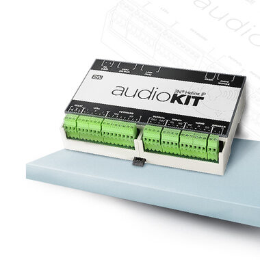 2N ATEUS-9154100 IP Audio Kit / OEM interkom / prevedenie na DIN lištu