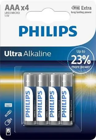 Philips batéria AAA Ultra Alkaline - 4ks