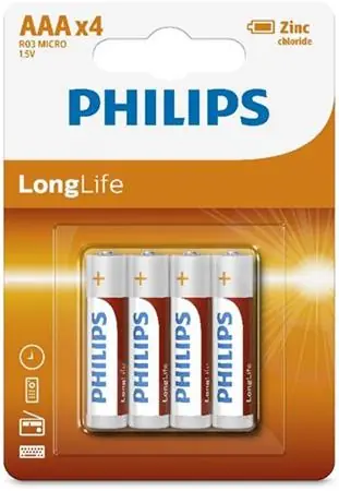 Philips batéria AAA Long Life - 4ks