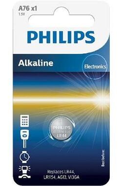 Philips batéria LR44 Alkaline - 1ks