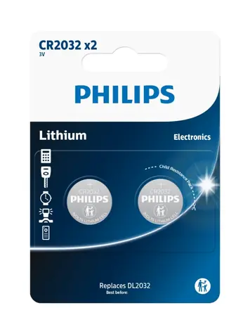 Philips batéria CR2032 Lithium - 2ks