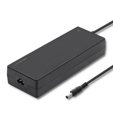 Qoltec 50798 Napájací zdroj + napájací kábel 120W 1.16m čierna / 12V / 10A / 5.5x2.5