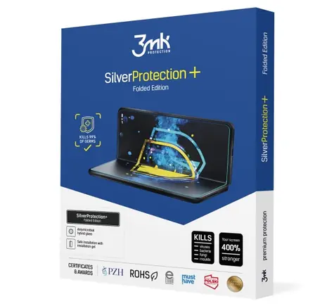 3mk SilverProtection+ FE Ochranná fólia pre Samsung Galaxy Z Fold3 5G (vonkajšia + vnútorná)