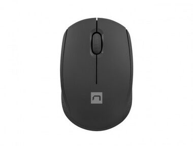 Natec Stork čierna / bezdrôtová optická myš / 1600 DPI / 2.4Ghz / 3 tlačidlá