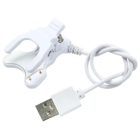 HELMER nabíjací kábel pre Helmer LK 704 biela / 30 cm / USB-A