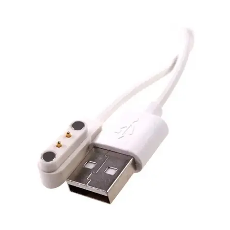 HELMER nabíjací kábel pre Helmer LK 710 &amp; LK 709 &amp; LK 706 biela / 60 cm / USB-A