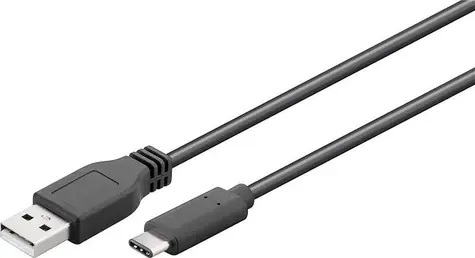 Goobay 55468 kábel USB 2.0 AM na USB-C M 1.8 m