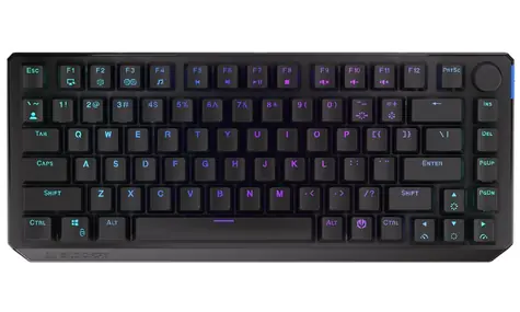 Endorfy Thock 75% Wireless Black čierna / Bezdrôtová Herná klávesnica / mechanická / Kailh Black / US layout / 1.8m