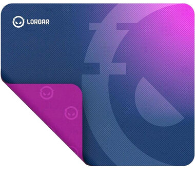 Lorgar Main 135 (L) fialová / herná podložka pod myš / 500 x 420 x 3 mm