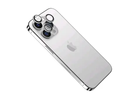 FIXED Camera Glass Ochranné sklá šošoviek fotoaparátov pre Apple iPhone 11/12/12 Mini strieborné