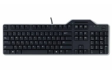 DELL KB-813 CZ/SK čierna / Klávesnica / CZ/SK / čítačka čipových kariet / USB / 1.8 m