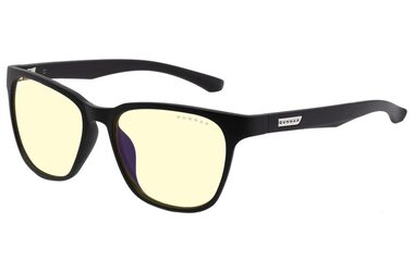 GUNNAR kancelárske/herné okuliare BERKELEY ONYX - jantárové sklá / BLF 65 / GUNNAR focus