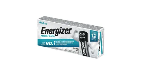 Energizer MAX Plus AAA 20pack 1.5V alkalické / 20ks / LR03