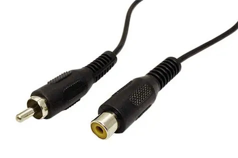 OEM Kábel predlžovací cinch(M) - cinch(F) 5 m