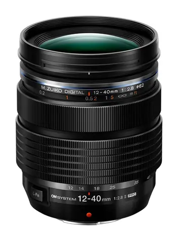 Olympus System M. ZUIKO Digital ED / 12-40mm / f 2.8 PRE II Lens