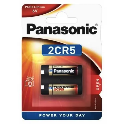 Panasonic 2CR5 / Lítium / 6V