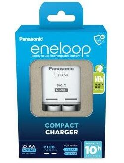 Panasonic K-KJ50MCD20E Eneloop nabíjačka + 2x AA 2000 mAh / Ni-MH / 2ks